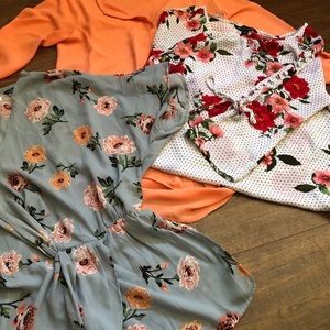 Bundle of dress tops
